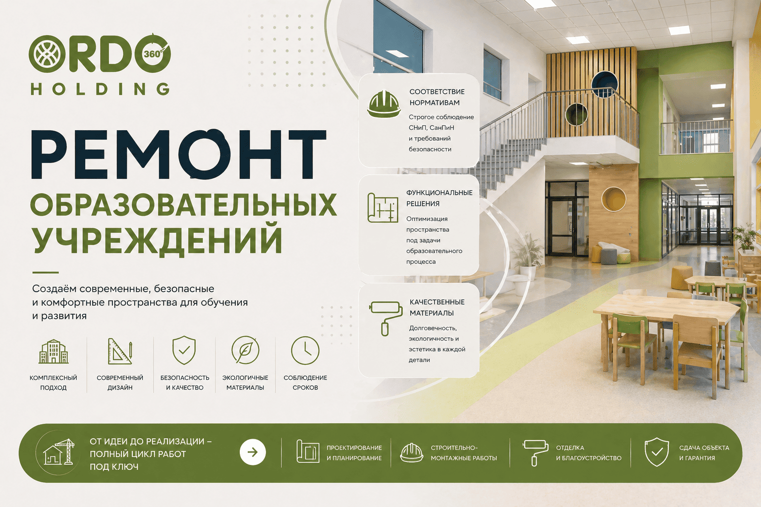 Ремонт образовательных учреждений